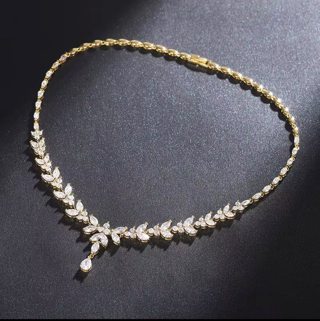 Cubic Zircon Necklace