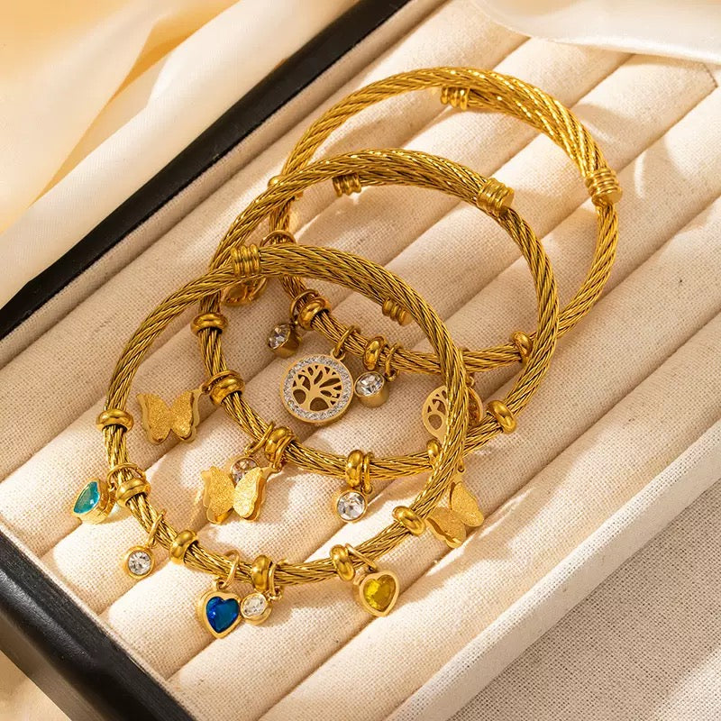 Gold Rope Bracelet