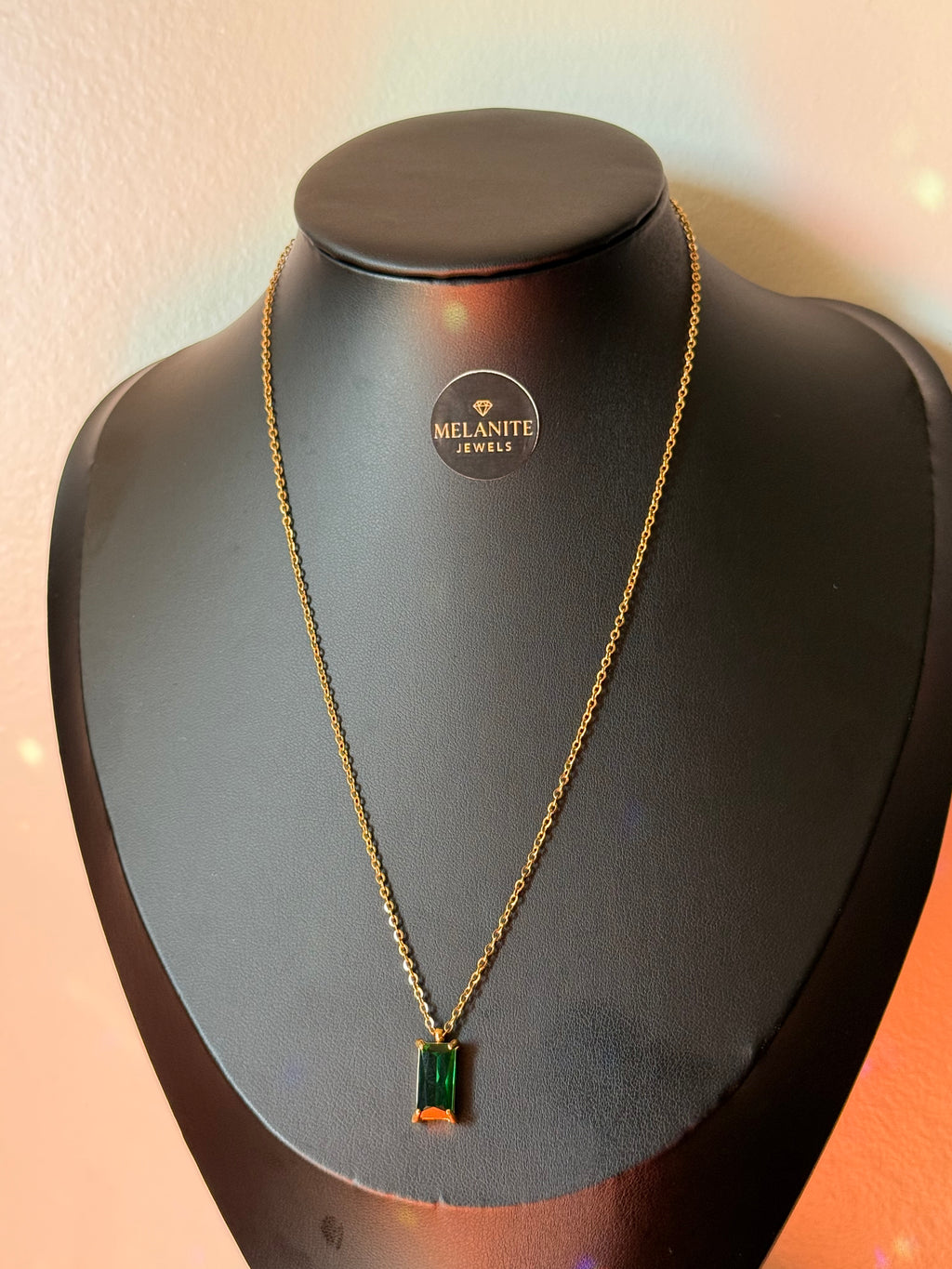 18K Gold Plated Colourful Enamel Pendant Necklace | Vibrant Charm Chain
