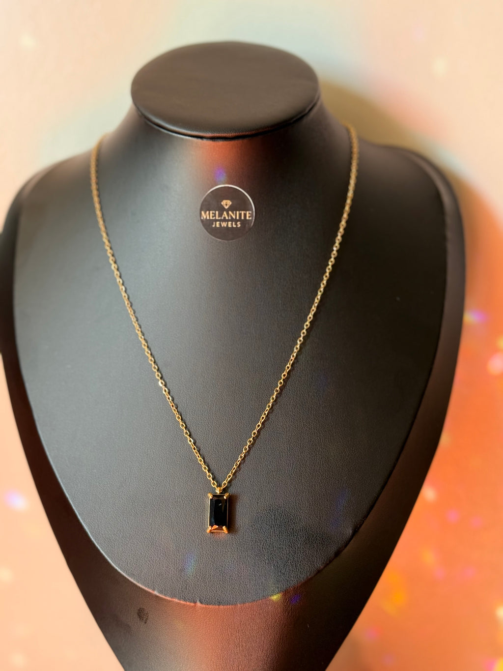 18K Gold Plated Colourful Enamel Pendant Necklace | Vibrant Charm Chain