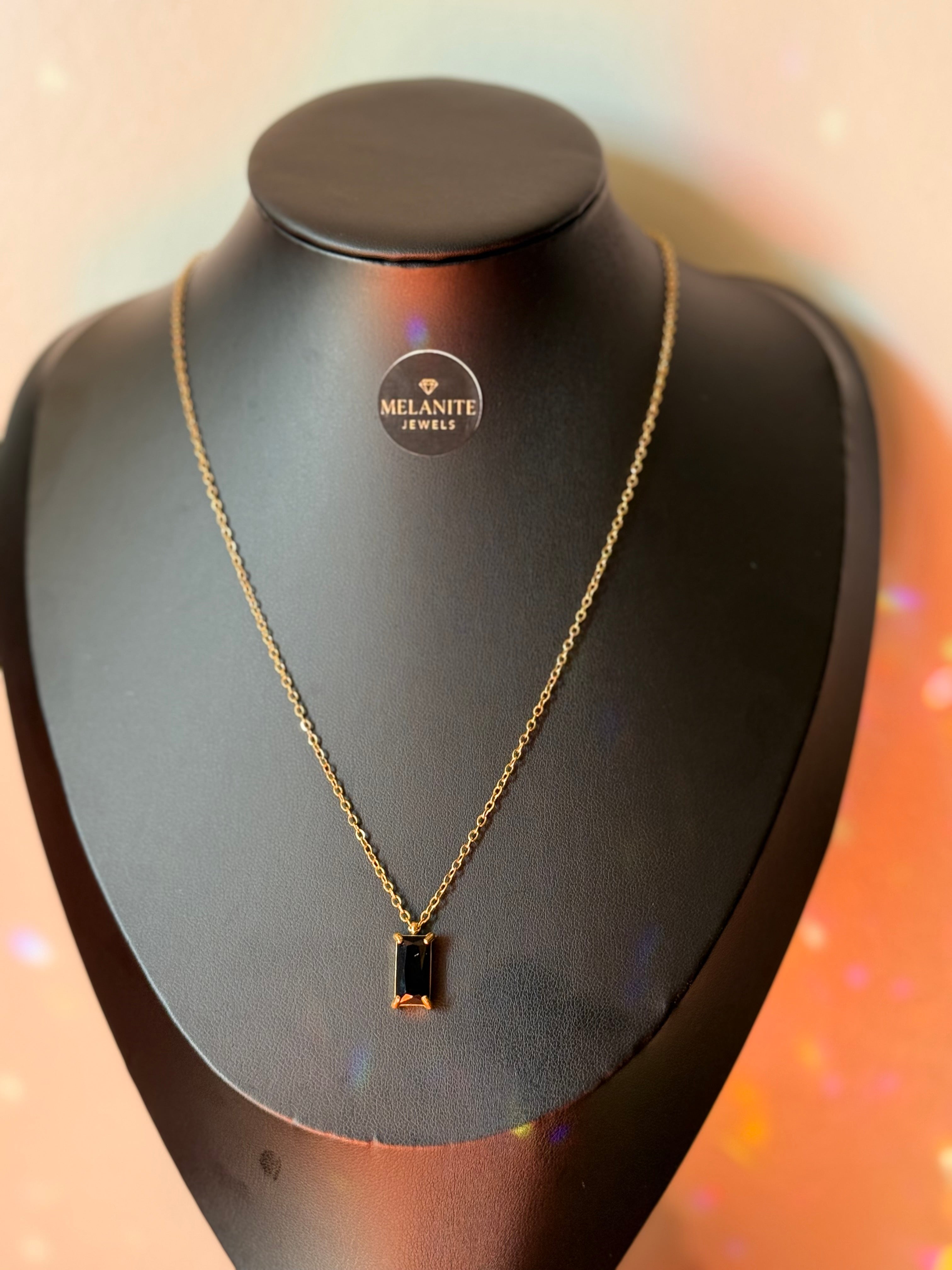 18K Gold Plated Colourful Enamel Pendant Necklace | Vibrant Charm Chain