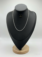Twist Chain Necklace | Gold Plated Rope Chain | Melanite Jewels