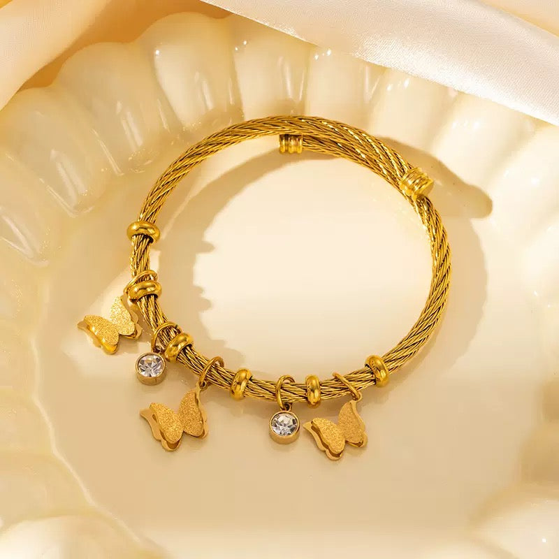 Gold Rope Bracelet