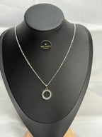 Silver & Gold Plated Layered Necklace | Two-Tone Chain