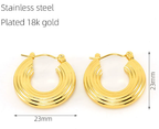 Hoops earring