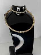 Crystal Rhinestone Choker Set