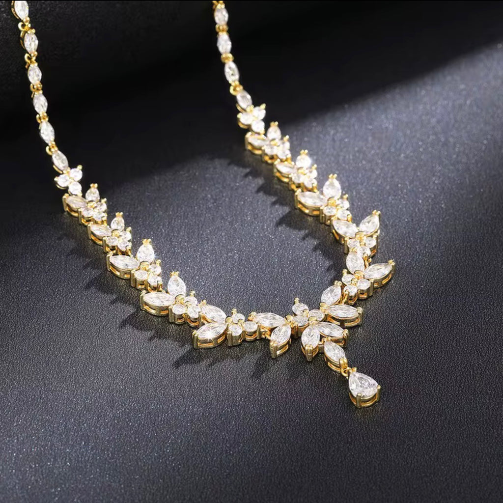Cubic Zircon Necklace