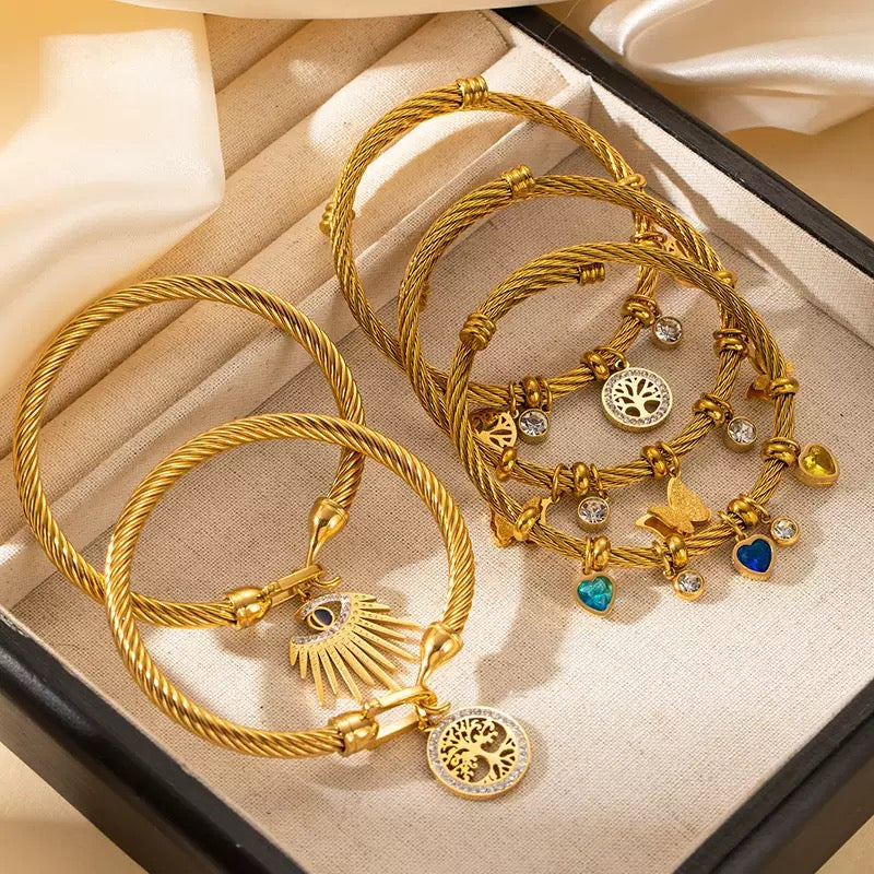 Gold Rope Bracelet