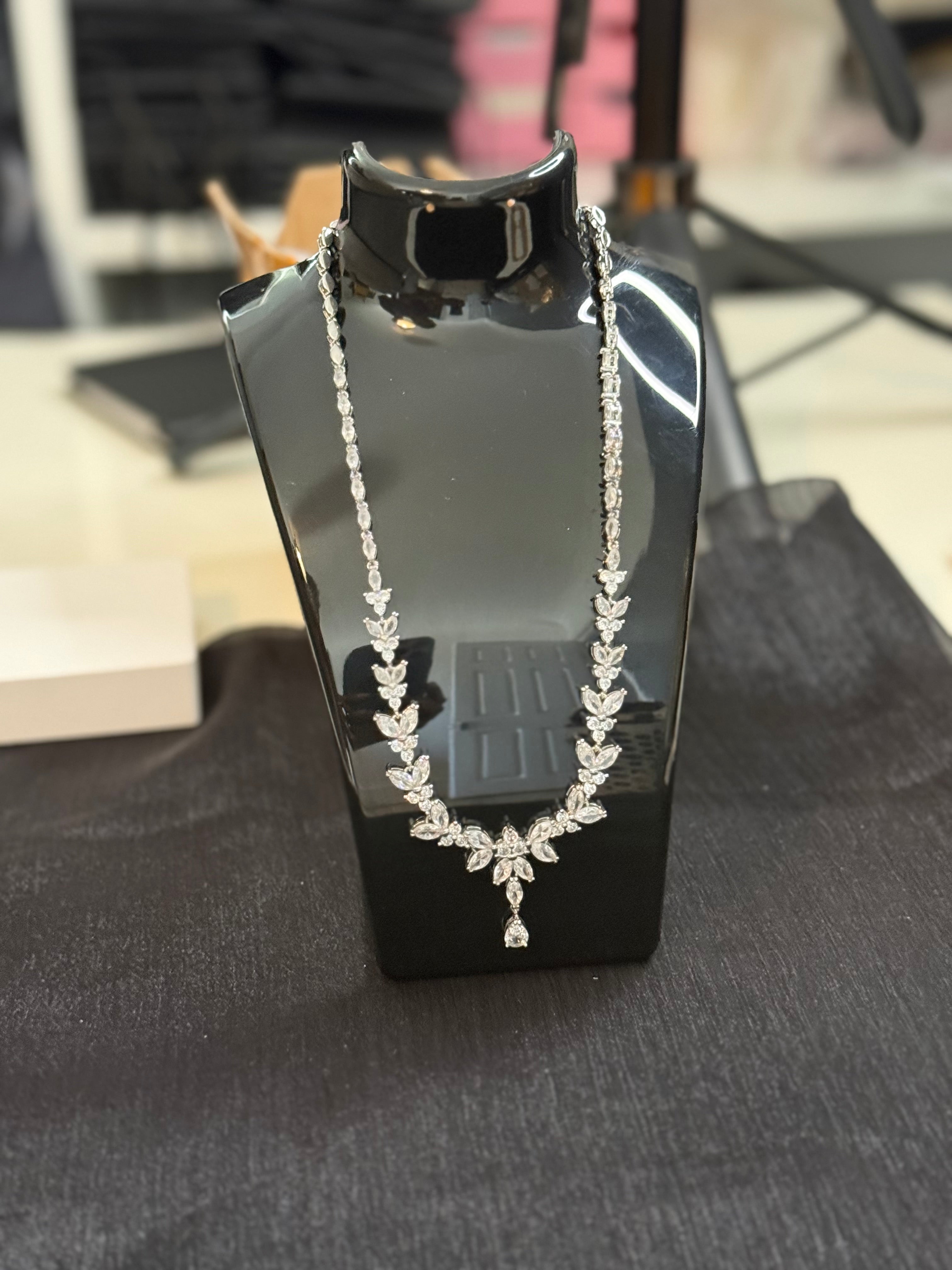 Cubic Zircon Necklace